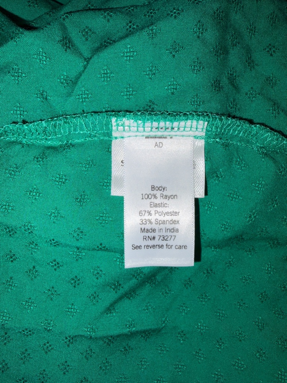 Croft & Barrow Smocked Tank Midi Dress with Pockets L Green - Picture 5 of 5